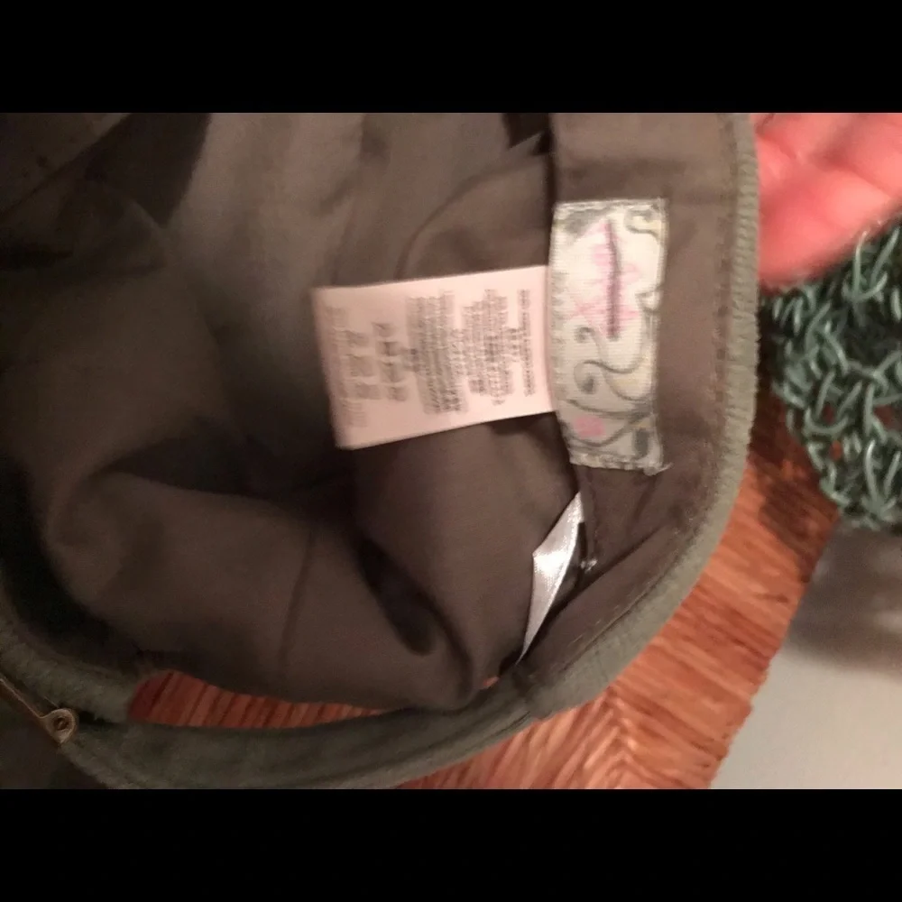 New Free People Jelly plastic bag and baseball hat